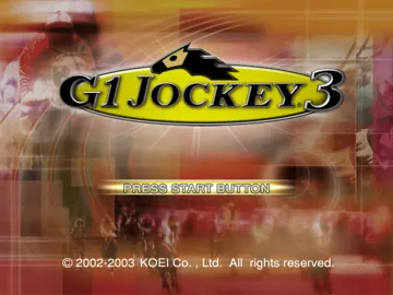 G1 Jockey 3 screen shot title